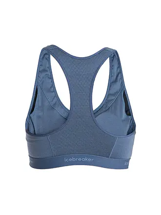 ICEBREAKER | Soutien-gorge de sport Racerback Merino 125 Low Support pour femme | blau